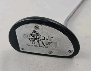 Zebra Face Bilanciato Mallet Putter Albero in Acciaio 35" Sinistro LH - Foto 1 di 11