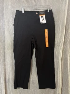 Pantalón capri Rafaella para mujer 23" entrepierna cómodo elástico talla 12 - Imagen 1 de 3