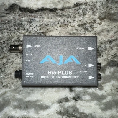 Convertidor HD/SD a HDMI de AJA HI5-PLUS Foto 1 de 4