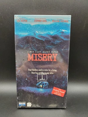 Misery VHS 1991 Stephen King Sealed Foto 1 de 4