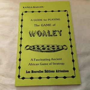 A Guide for Playing the Game of Woaley by Kanga Ballou (1984 PB) - LIKE NEW!! - Imagen 1 de 6