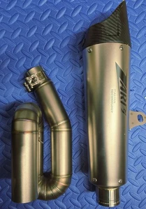 Zard Triumph Speed Triple Exhaust Titanium Slip On Triumph 765 Street Triple  - Picture 1 of 7