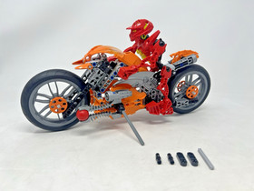 LEGO HERO Factory 7158 Furno Bike Almost Complete - NO Manual Or Box