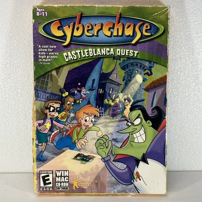 Cyberchase: Castleblanca Quest PC 2005 CD-ROM Ages 8-11 Mint Condition Disc - Image 1 of 4