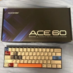MCHOSE ACE60 Mechanical Keyboard with Keycaps Kbdfan Compact 60% - Picture 1 of 1