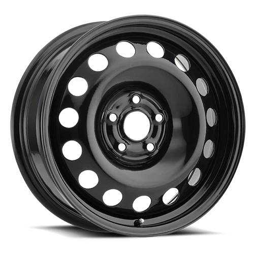 15" Inch 5x100 4 Wheel Rims Vision Sw60 Snow 15x6 38 Black
