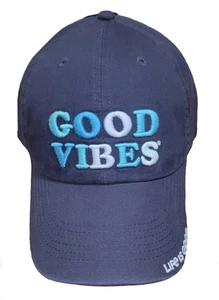 Baseballmütze Kappe Life is Good dunkelblau verstellbar Good Vibes Einheitsgröße neu mit Etikett - Bild 1 von 3