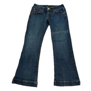 Pantalones de mezclilla True Religion azules talla 30 vintage gira mundial Candice hechos en EE. UU. - Imagen 1 de 15