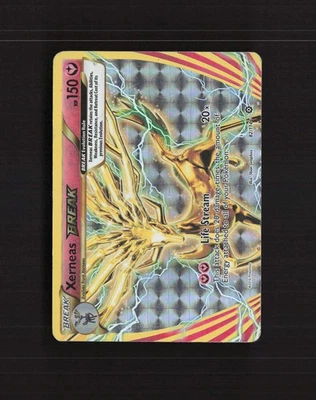Xerneas BREAK 82/114 Steam Siege Full Art Ultra Rare Holo Pokemon Card DMG - Image 1 of 4