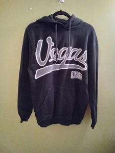 Mens L Break Out Ego Vegas Embroidered Hoodie Heavyweight Relaxed Fit - Picture 1 of 4