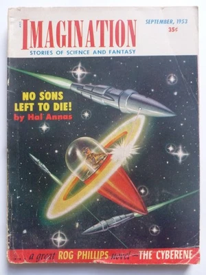 US SF Mag – IMAGINATION No. 22, September 1953 – Theodore R. Cogswell - image 1 of 4