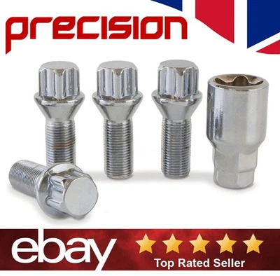PRECISION Locking Wheel Nuts Bolts for BMW 1 Series 2011 - 2025 Alloys