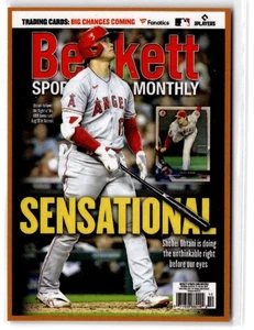 Shohei Ohtani Dave & Adam's Beckett Magazine Sensational Promo Card - Picture 1 of 2