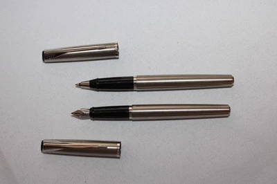 Bolígrafo y plumas estilográficas Parker hechas en Francia Foto 1 de 4