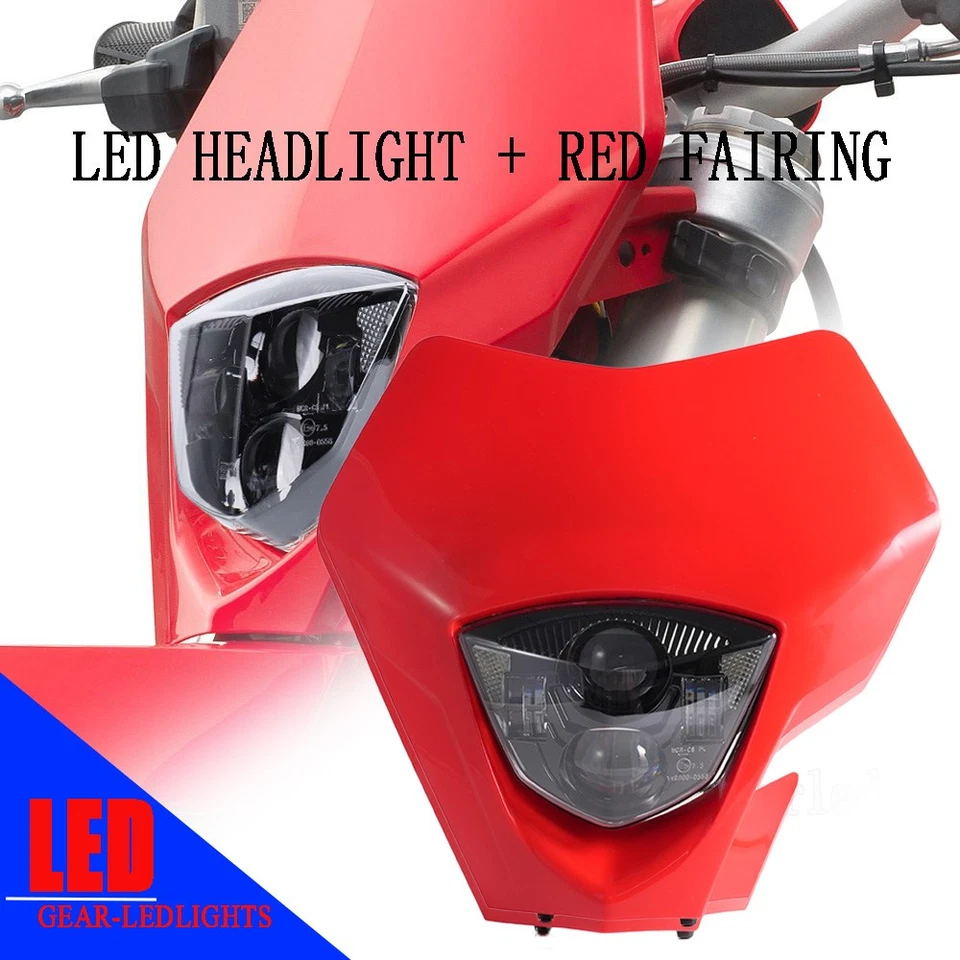 LED Headlight Hi/Lo Beam For GAS GAS EC250 EC300 EX300 EC350F EX350F MC250 MC450 - Image 1 of 4