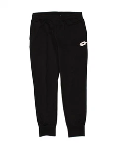 Pantalones de chándal para hombre LOTTO XL negros W008 - Imagen 1 de 4