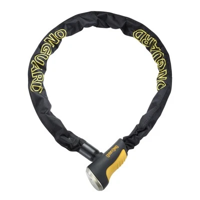 8020 Mastiff Integrated Key Chain Lock - 3.57' X 0.39"[110CM X 10MM] Black - Image 1 of 4