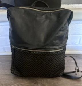 Gianni Segatta Made In Italy Hand made Leather Woven Backpack/purse - Picture 1 of 17