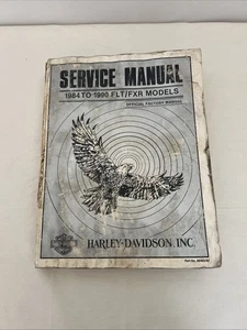 Harley Davidson 1984 to 1990 FLT, FXR Models Factory Service Manual 99483-90 - Bild 1 von 8