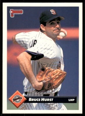 1993 Donruss #576 Bruce Hurst - Image 1 of 2