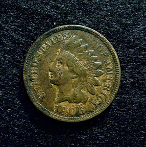 1906 Indian Head Cent Penny - Picture 1 of 2
