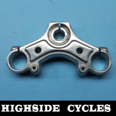 1293 09 HARLEY-DAVIDSON SPORTSTER BAJA SUPERIOR TRIPLE ÁRBOL HORQUILLA VÁSTAGO DE DIRECCIÓN Foto 1 de 4