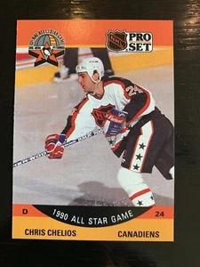 1990-91 Pro Set #368 Chris Chelios AS All Star (001) - Picture 1 of 2