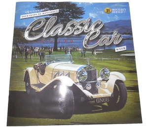 Annual August 2023 Monterey Classic Car Week Herald Magazine Guide Souvenior - Picture 1 of 4