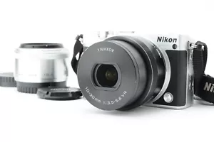 Nikon 1 J5 20.8 MP Mirrorless Digital Camera w/ Double Lens from JAPAN #403 - Picture 1 of 12