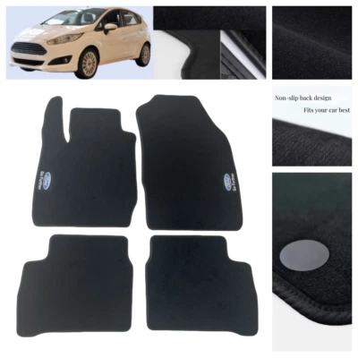 New Carpets For Ford Fiesta 2009-2016 Car Floor Mats Anti Slip Luxury Carpets  Foto 1 de 4