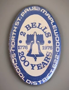 Vintage Wincraft 1975 1776-1976 Bicentennial Pin - St. Paul Minnesota School - Bild 1 von 5