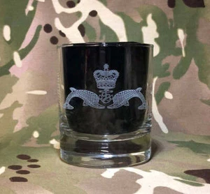 Vaso de whisky grabado Submariner / Royal Navy / Twin Dolphins 330 ml - Imagen 1 de 2