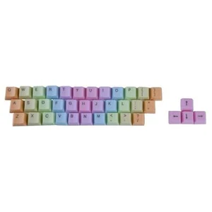 PBT Keycaps Mechanical Keyboard Decor Colorful Replacement Keycap - 37 Keys Set - Picture 1 of 8