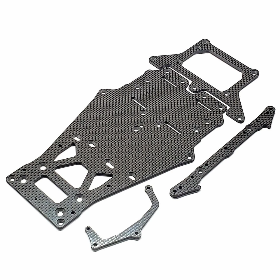 Aluminum Chassis for TAMIYA 1/10 Grasshopper/DT-04/SRB/ORV/CW-01/WILD ONE/RM-01 - Image 1 of 2