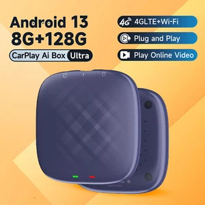 Carlinkit 8+128GB Android 13 Inalámbrico Carplay Android Auto Multimedia Reproductor Caja - Imagen 1 de 16