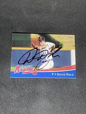 David Hale 2013 Choice Gwinnett Braves #11 Auto Autographed Signed MILB Card