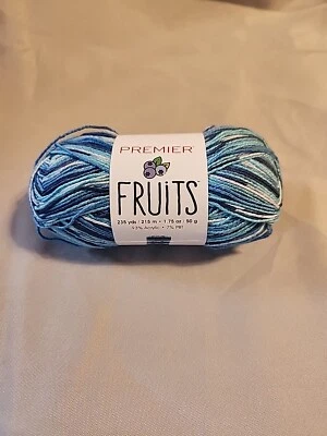 Hilo de frutas Premier arándano 2052-11 súper fino 1,75 oz 235 yardas Foto 1 de 4