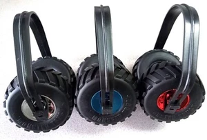 Kinder Monster Truck Ohrenschützer mit Chrom Räder Monster Jam Style KOSTENLOSER VERSAND - Bild 1 von 21