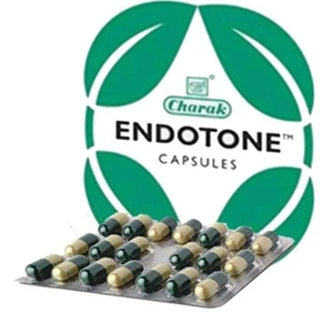 100 X Charak Endotone Capsule for Females - Pack of 5 X 20 Capsules | FREE SHIP - Picture 1 of 4