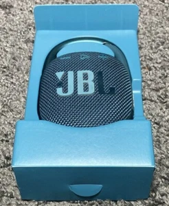 JBL Clip 4 Portable Bluetooth Speaker - Blue | Pre-Owned | Waterproof & Compact - Picture 1 of 3