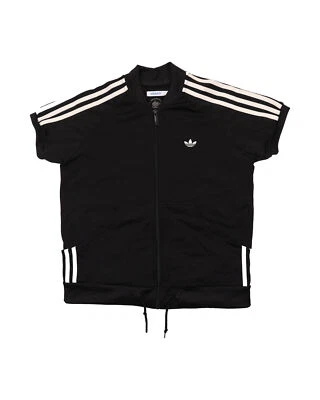 Damas Adidas Originales Clásico Camiseta de Pista Manga Corta Jersey Talla M Foto 1 de 4