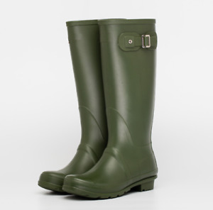 Ladies Womens Winter Waterproof Wellies Boots Plus Size 3 4 5 6 7 7.5 Fashion