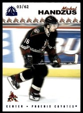 2001-02 Pacific Adrenaline Blue Michal Handzus /62 Phoenix Coyotes #148