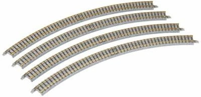 TOMIX N gauge curved rail C317-45 F 4-piece set 1852 Model railroad supplies NEW - Image 1 of 2
