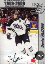1999-00 Hull Olympiques Autographed #9 Daniel Hudgin
