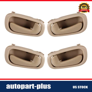 4 PCS Door Handles Interior Front/Rear Driver Passenger Side for Toyota Corolla - Picture 1 of 16
