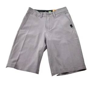 Quiksilver youth Size 22 / 8 S regular fit Gray ocean Amphibian Shorts NWT -20 - Picture 1 of 9