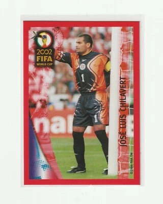PANINI 2002 COPA MUNDIAL FIFA COCA-COLA Nº32 [JOSE LUIS CHILAVERT] PARAGUAY Foto 1 de 2
