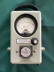 Wattmètre Thruline Bird 4410A 43 type 50 ohms bon état livraison gratuite - Photo 1/6