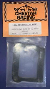 Vintage RC10L Pan Car Cheetah Racing Narrow Plate - Picture 1 of 7